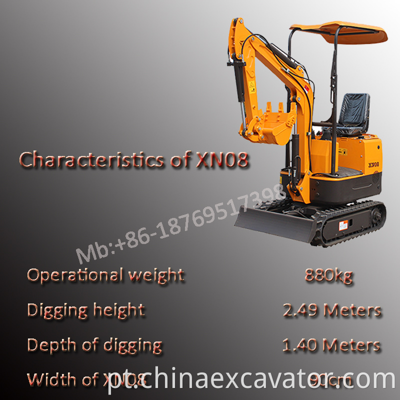 Mini excavator XN08